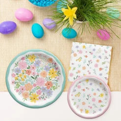 Springtime Blooms Paper Lunch Napkins, 6.5in, 16ct