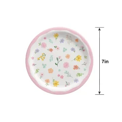 Springtime Blooms Paper Plates, 8ct, Assorted Options