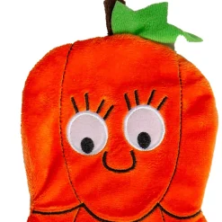 Stacked Pumpkin Crinkle Dog Toy