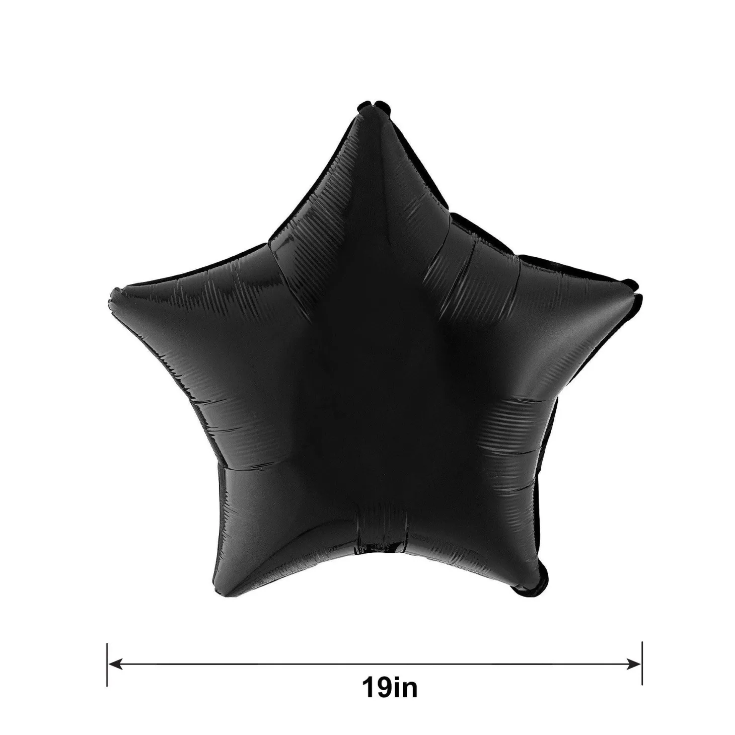 Star Foil Balloon, 19in, Assorted Colors