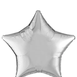 Star Foil Balloon, 19in, Assorted Colors