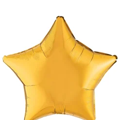 Star Foil Balloon, 19in, Assorted Colors