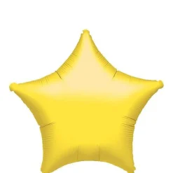 Star Foil Balloon, 19in, Assorted Colors