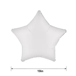Star Foil Balloon, 19in, Assorted Colors