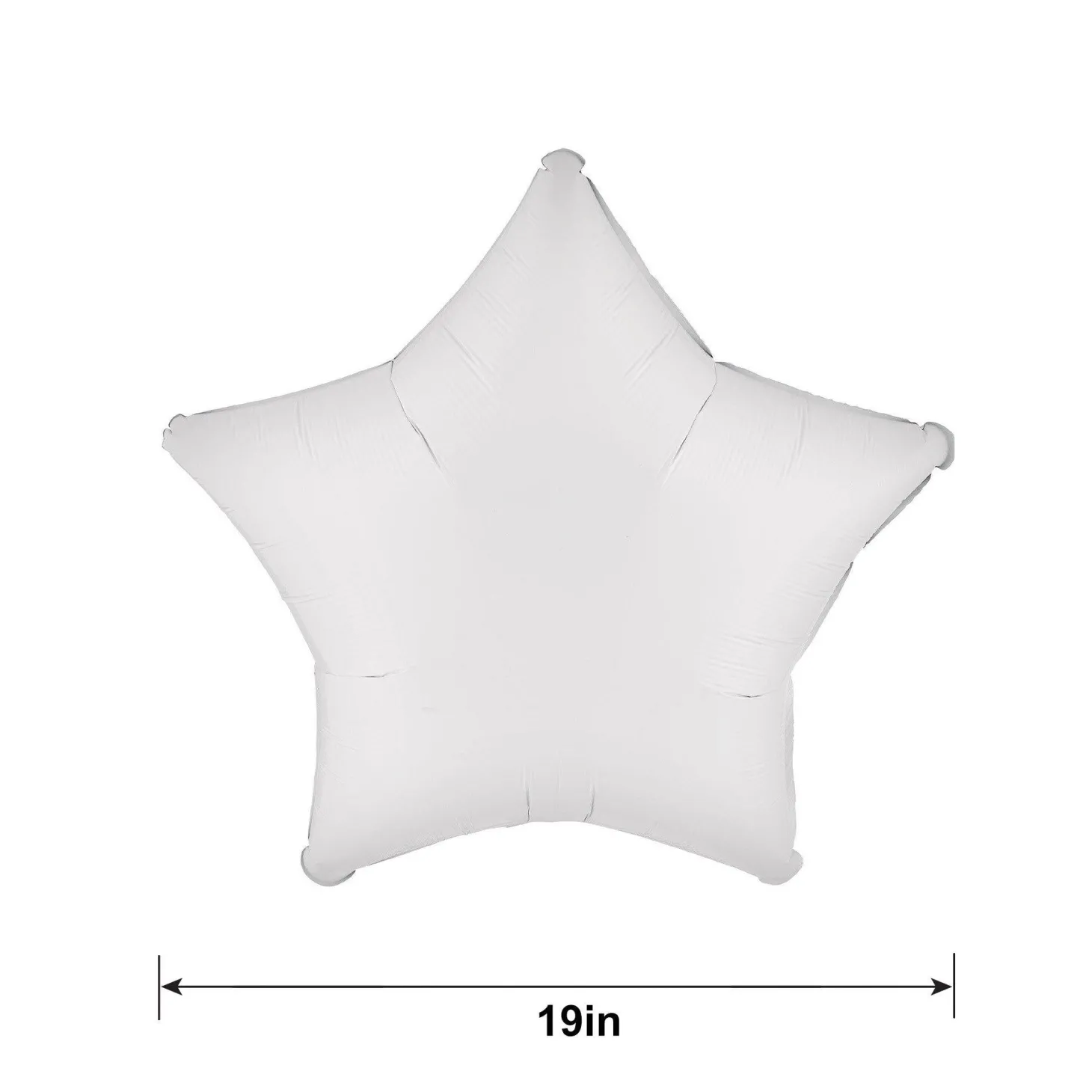 Star Foil Balloon, 19in, Assorted Colors