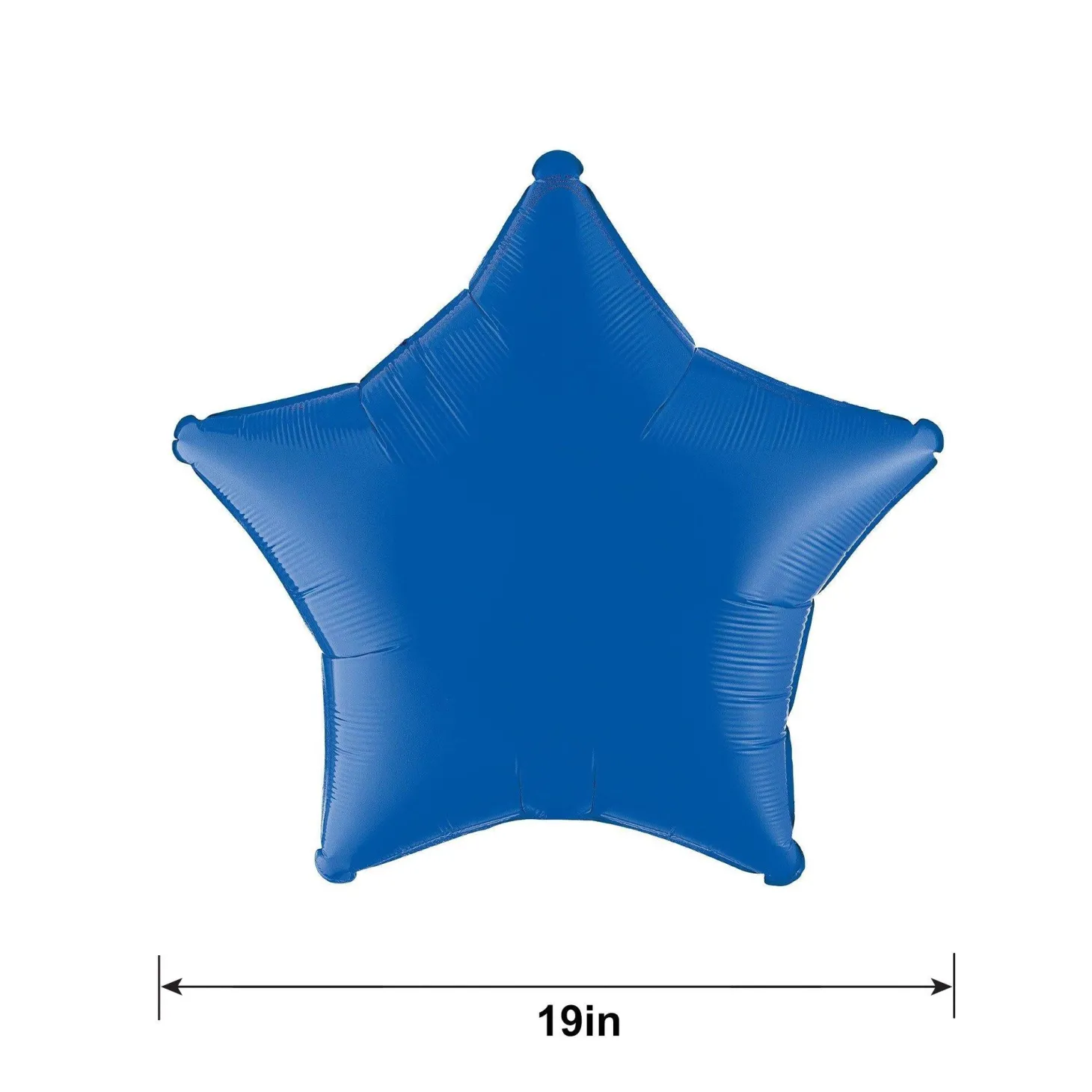 Star Foil Balloon, 19in, Assorted Colors