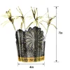 Starlight Happy New Year Tinsel Burst Tiara, 10.7in