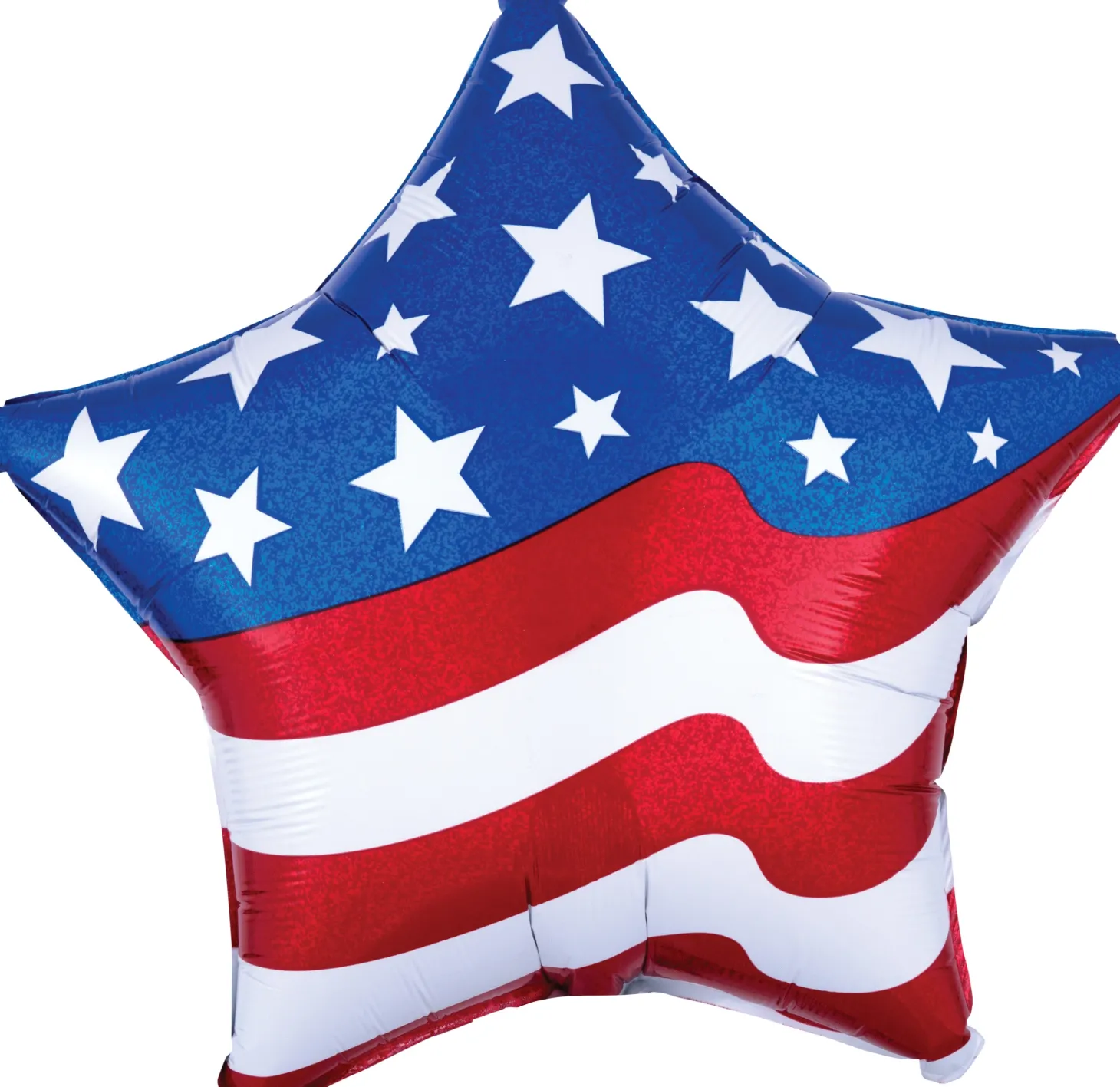 Stars & Stripes Foil Star Balloon, 19in