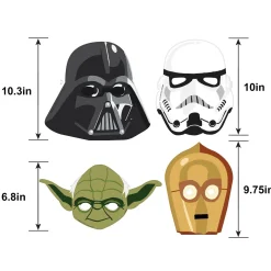 Star Wars Galaxy of Adventures Cardstock Face Masks, 8ct