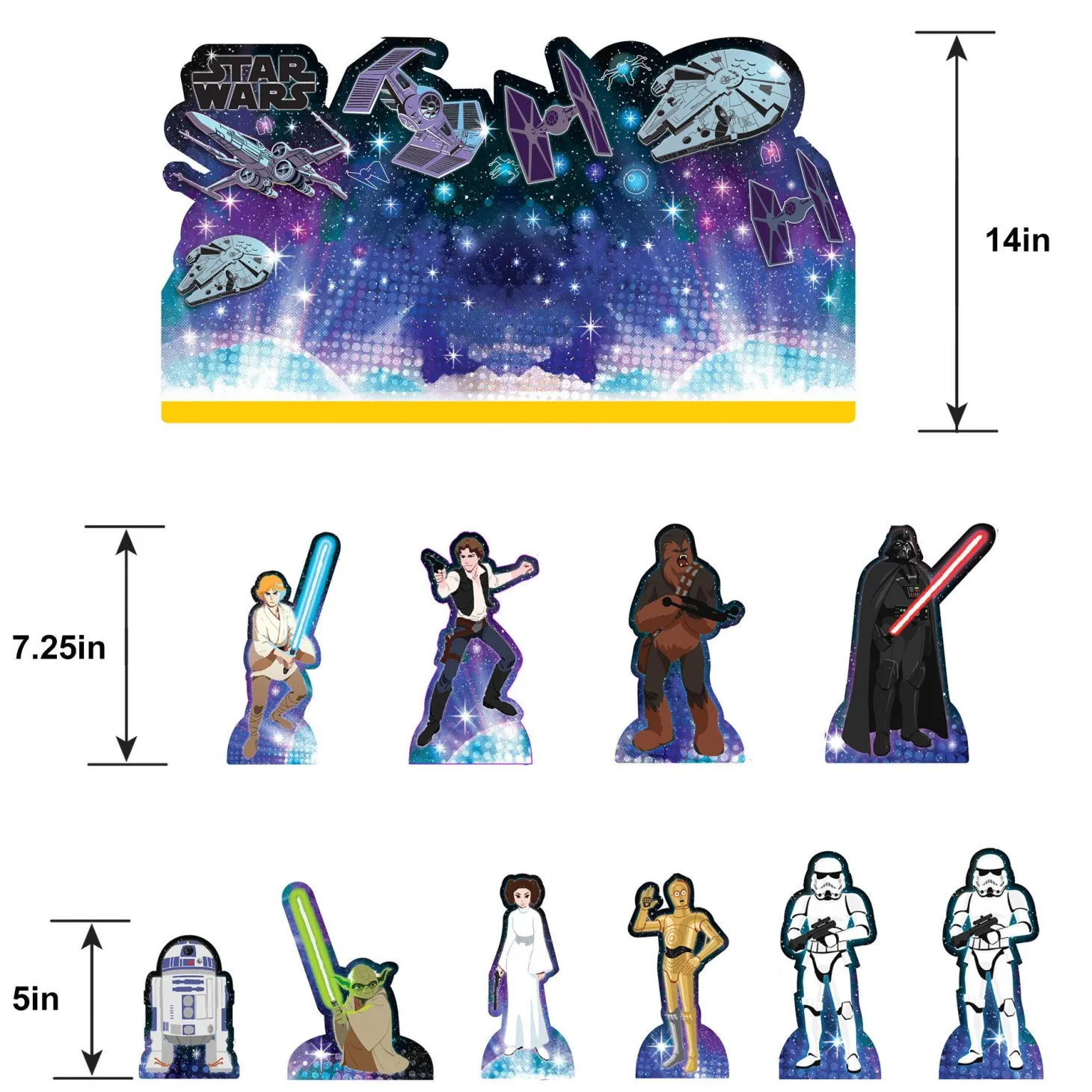 Star Wars Party Kit for 8 Guests