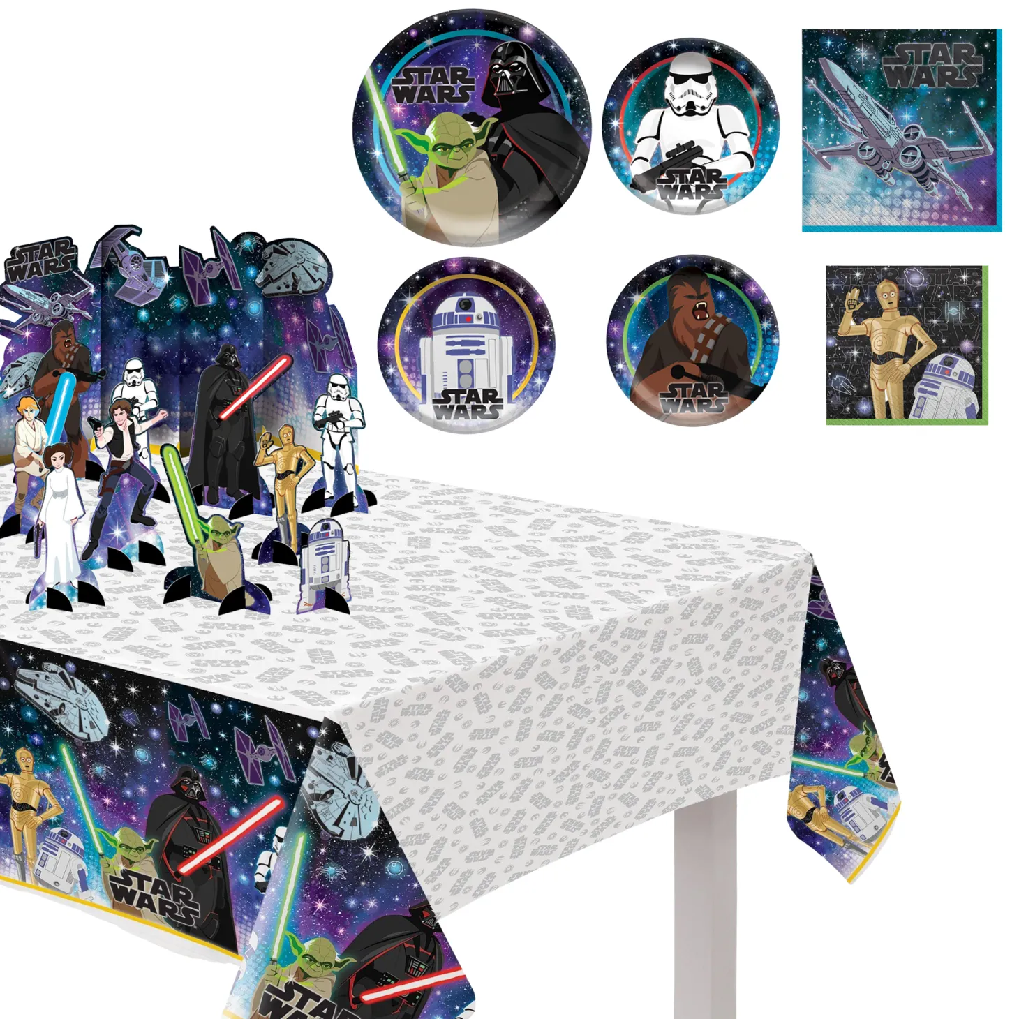 Star Wars Party Kit for 8 Guests