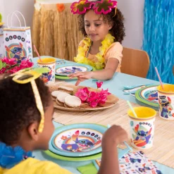 Stitch Aloha Dessert Plates, 7in, 8ct - Disney Lilo & Stitch