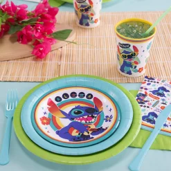 Stitch Aloha Dessert Plates, 7in, 8ct - Disney Lilo & Stitch