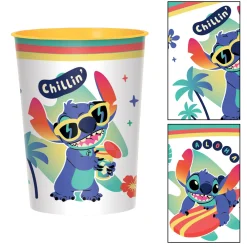 Stitch Aloha Plastic Favor Cup, 16oz - Disney Lilo & Stitch