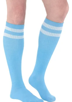 Stripe Athletic Knee-High Socks, Assorted Colors