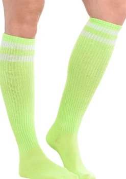 Stripe Athletic Knee-High Socks, Assorted Colors