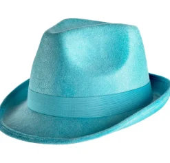 Suede Fedora, Assorted Colors