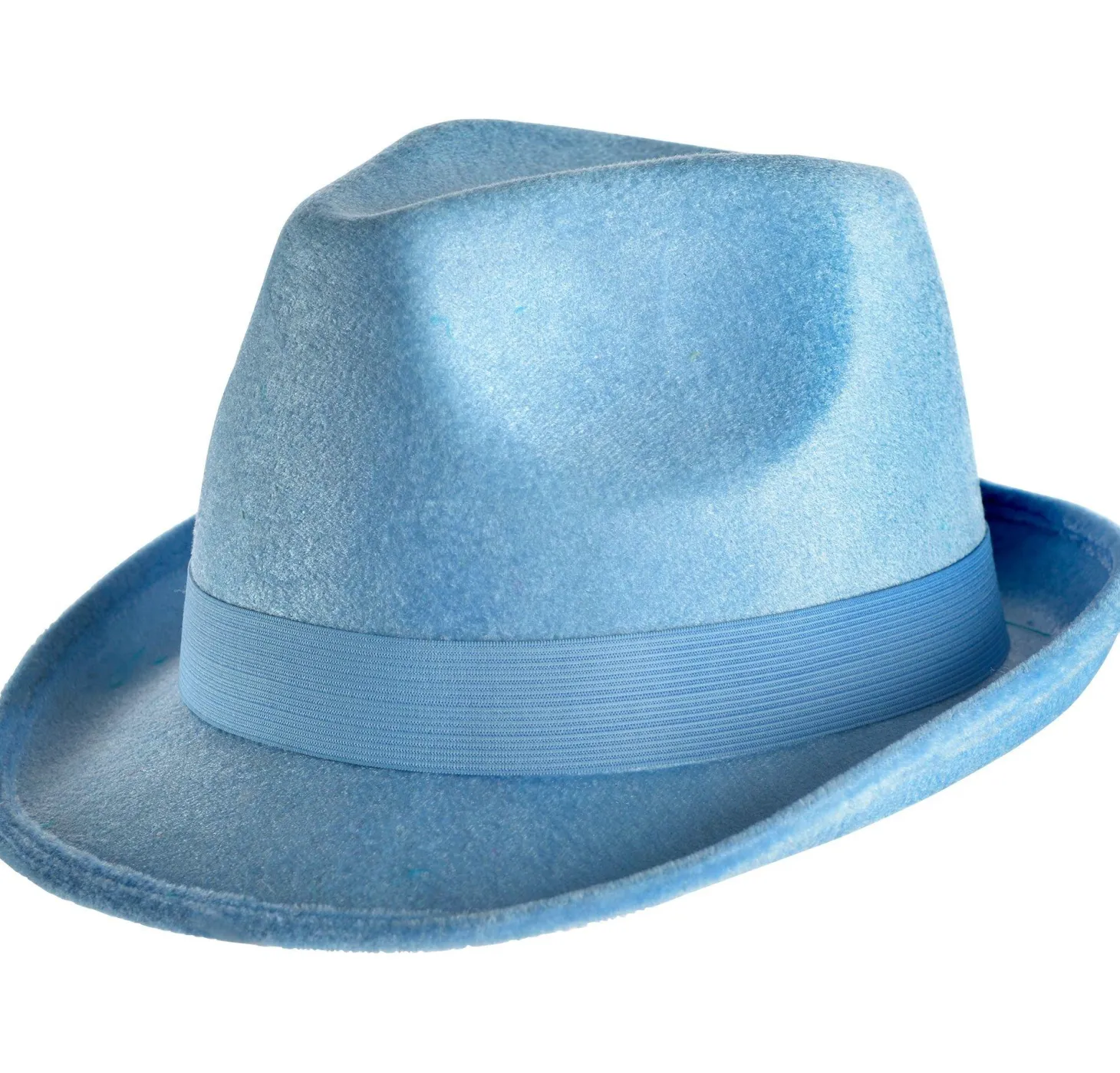Suede Fedora, Assorted Colors