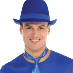 Suede Fedora, Assorted Colors