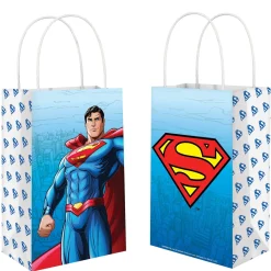 Superman Favor Bags, 8ct
