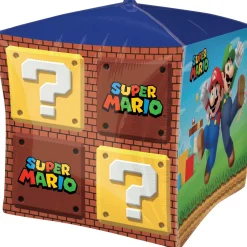 Super Mario Bros Cubez Foil Balloon, 15in