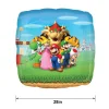 Super Mario Bros Square Foil Balloon