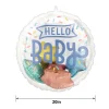 Sweet Baby Shapes Hello Baby Stuffed Plastic Balloon, 20in