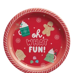 Sweet Season Christmas Dinner Plates, 8ct, Assorted Options