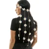60's White Daisy Headband