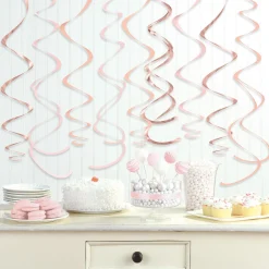 Swirl Decorations, 12ct, Assorted Colors