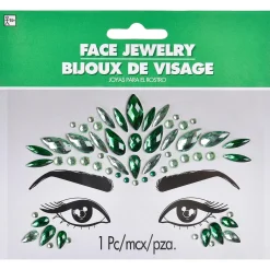 Teardrop Face Gems, Assorted Colors
