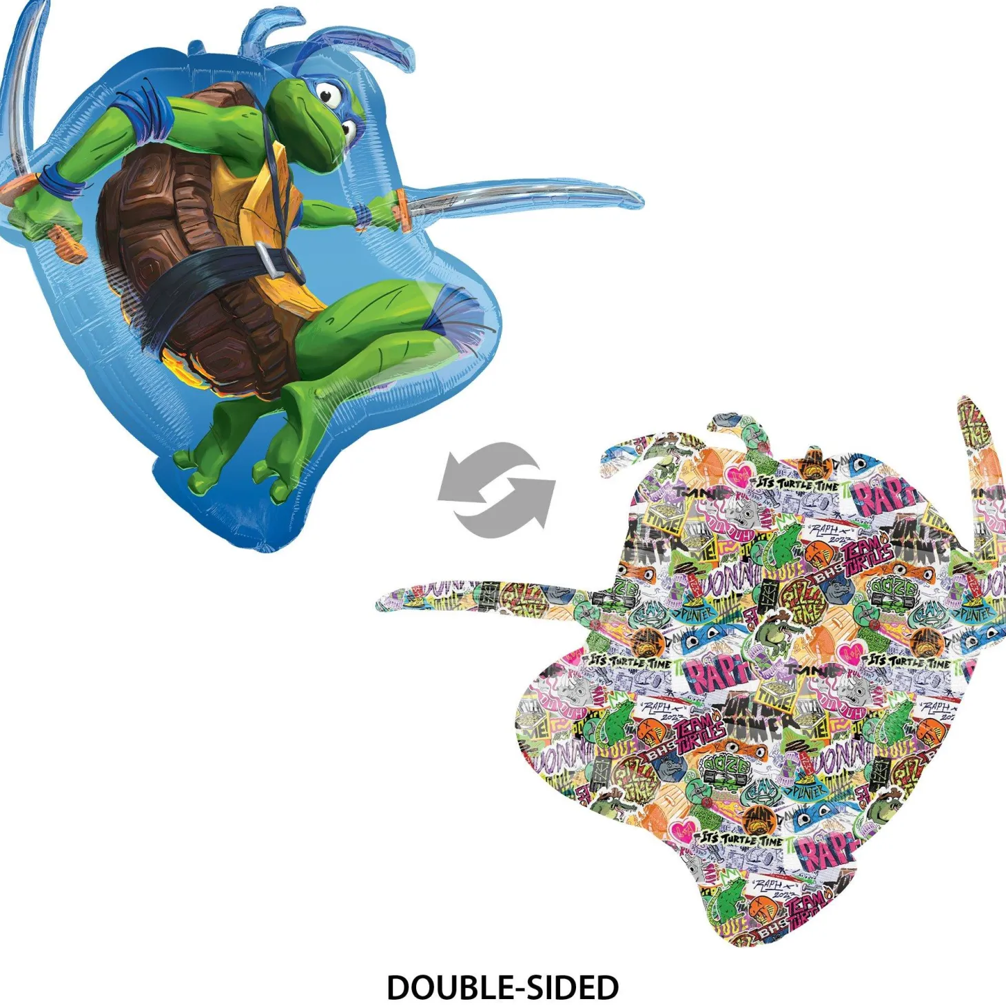 Teenage Mutant Ninja Turtles Foil Balloon Bouquet, 5pc