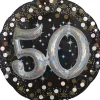 50th Birthday Balloon - 3D Sparkling Celebration, 36in