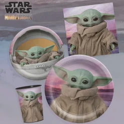 The Child Dessert Plates 8ct - The Mandalorian