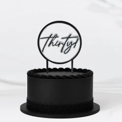 Thirty! Birthday Cake Topper