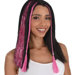 Tinsel Hair Extensions, 3pc, Assorted Colors