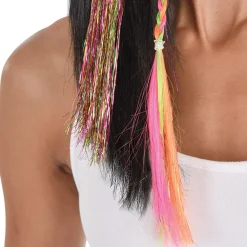 Tinsel Hair Extensions, 3pc, Assorted Colors