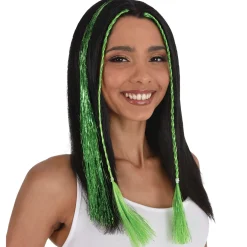 Tinsel Hair Extensions, 3pc, Assorted Colors