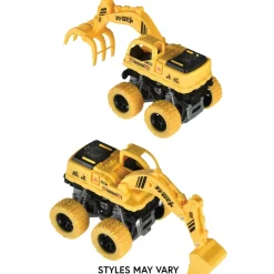 Toy Construction Vehicle, 6.69in x 4.72in - Assorted Designs