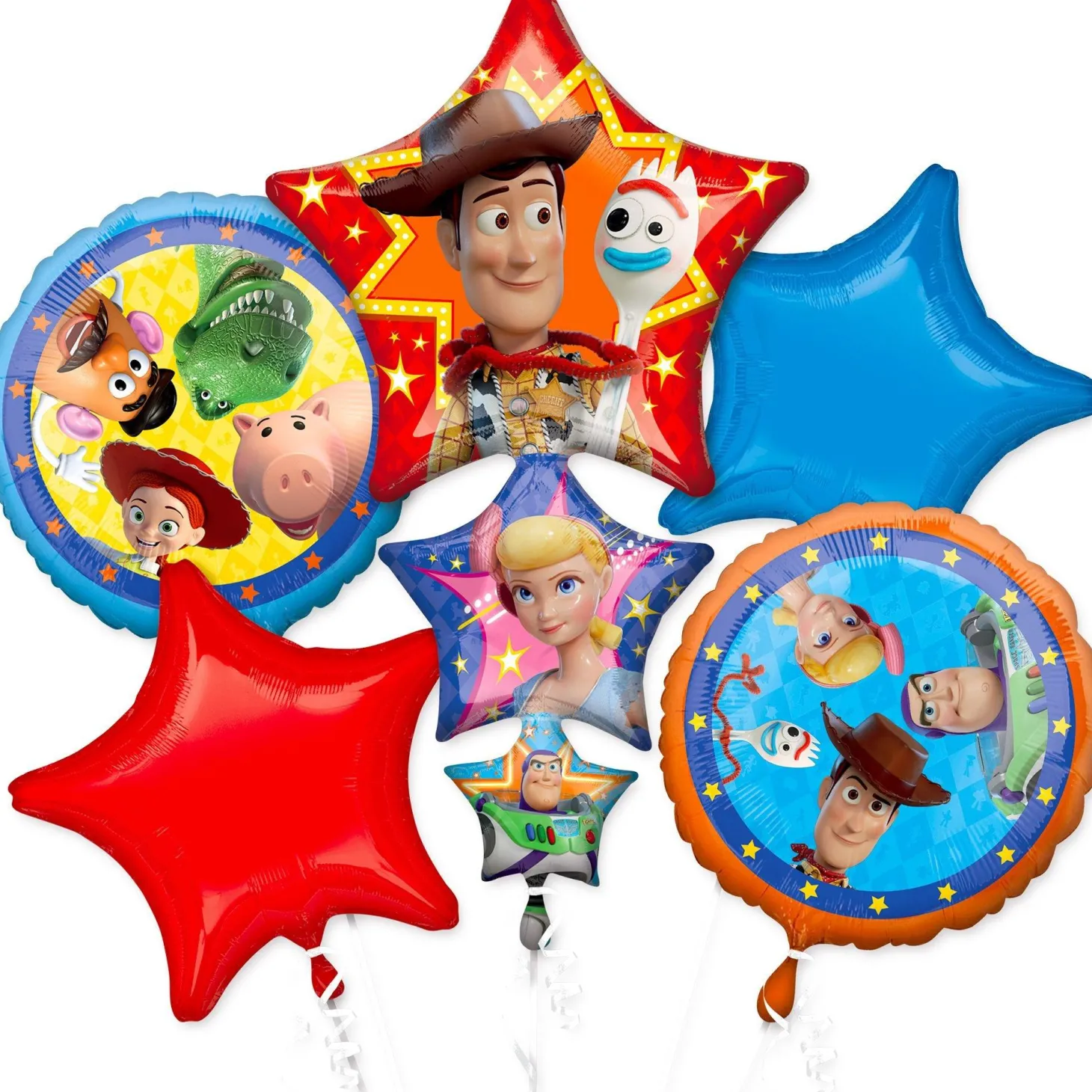 Toy Story Foil Balloon Bouquet, 5pc