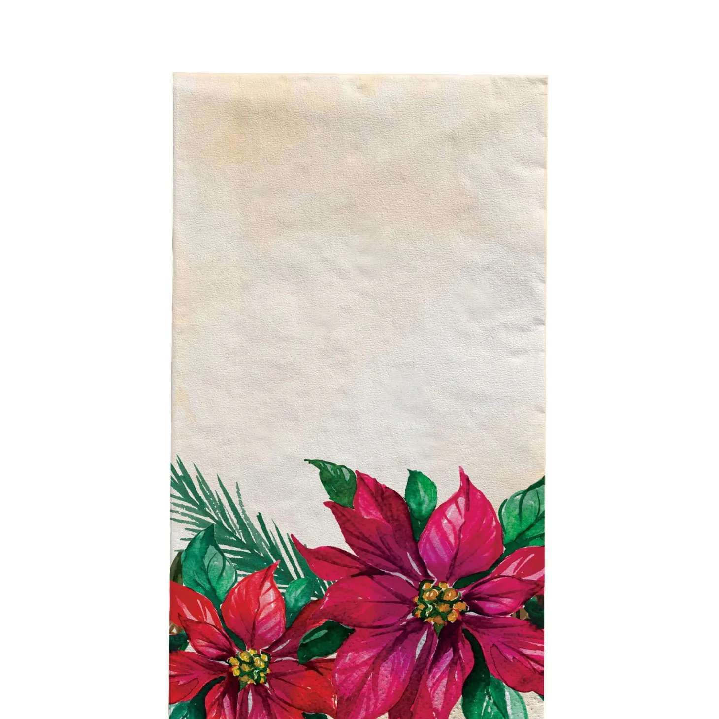 Traditional Poinsettia Napkins, 16ct (Lunch, Beverage or Guest Towel), Assorted Options