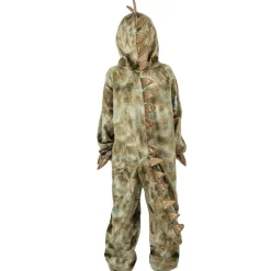 T-Rex Dinosaur Hooded Jumpsuit for Babies and Toddlers