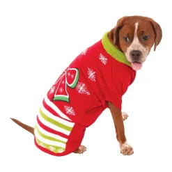 Ugly Christmas Pet Sweater w/ Bow