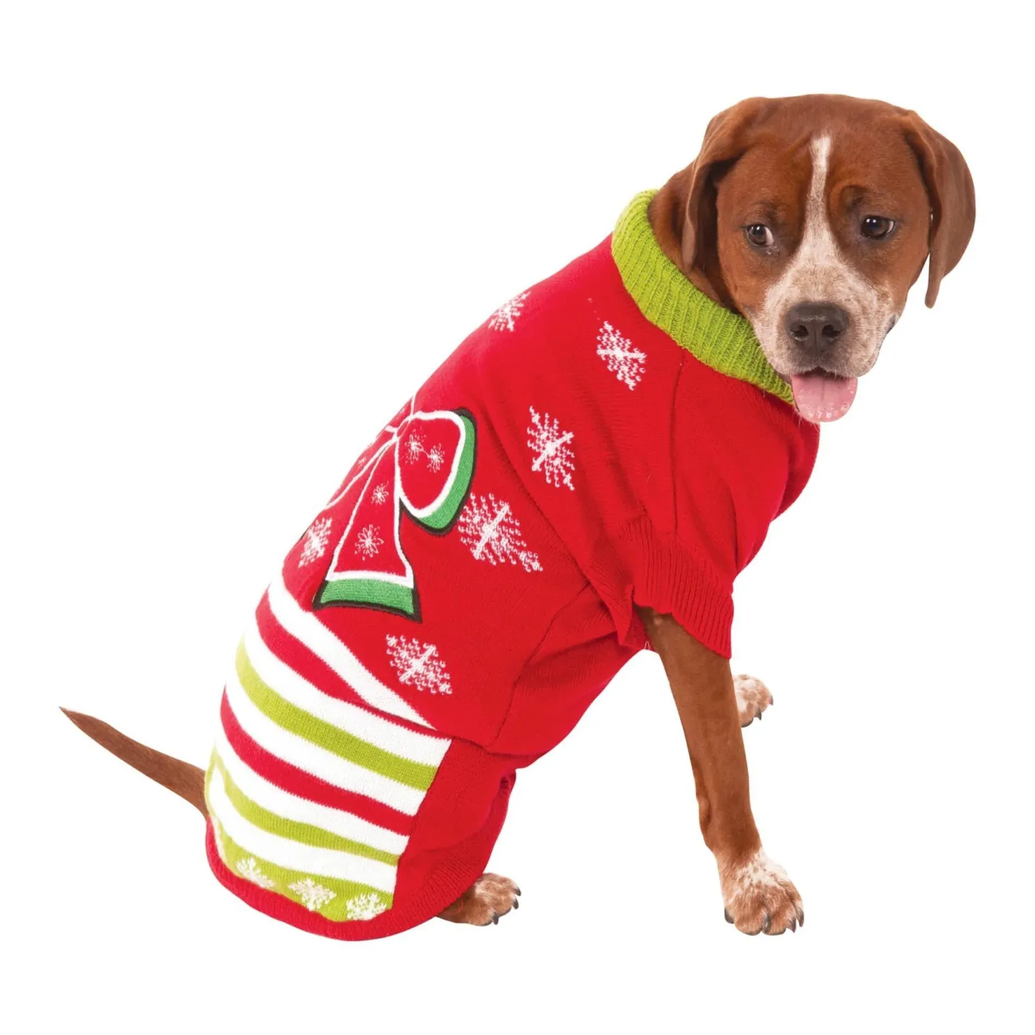 Ugly Christmas Pet Sweater w/ Bow