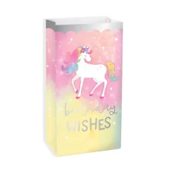 Unicorn Treat Bags, 8ct