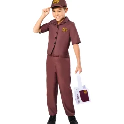 UPS Driver Costume for Boys