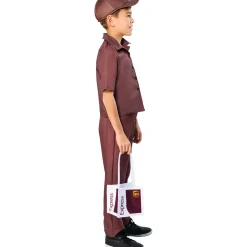 UPS Driver Costume for Boys