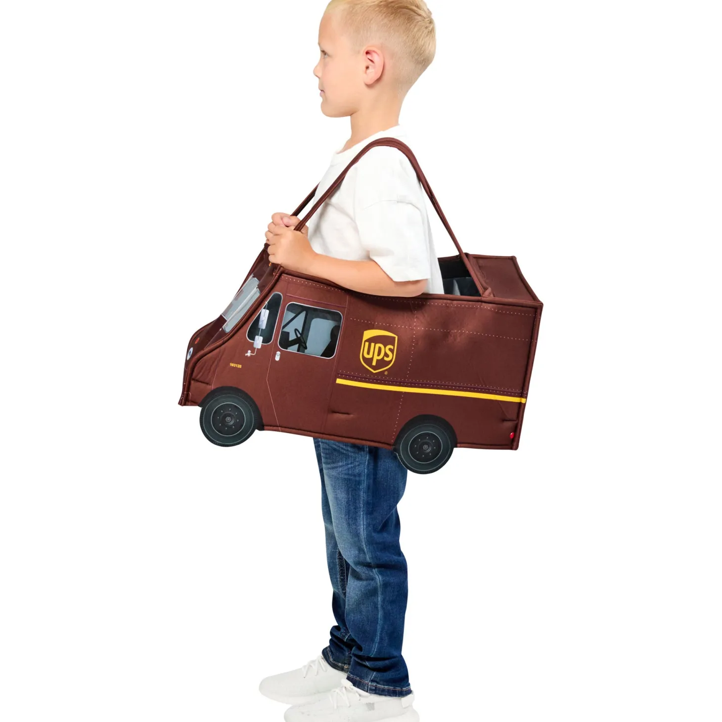 UPS Ride-On Truck Costume for Toddler-