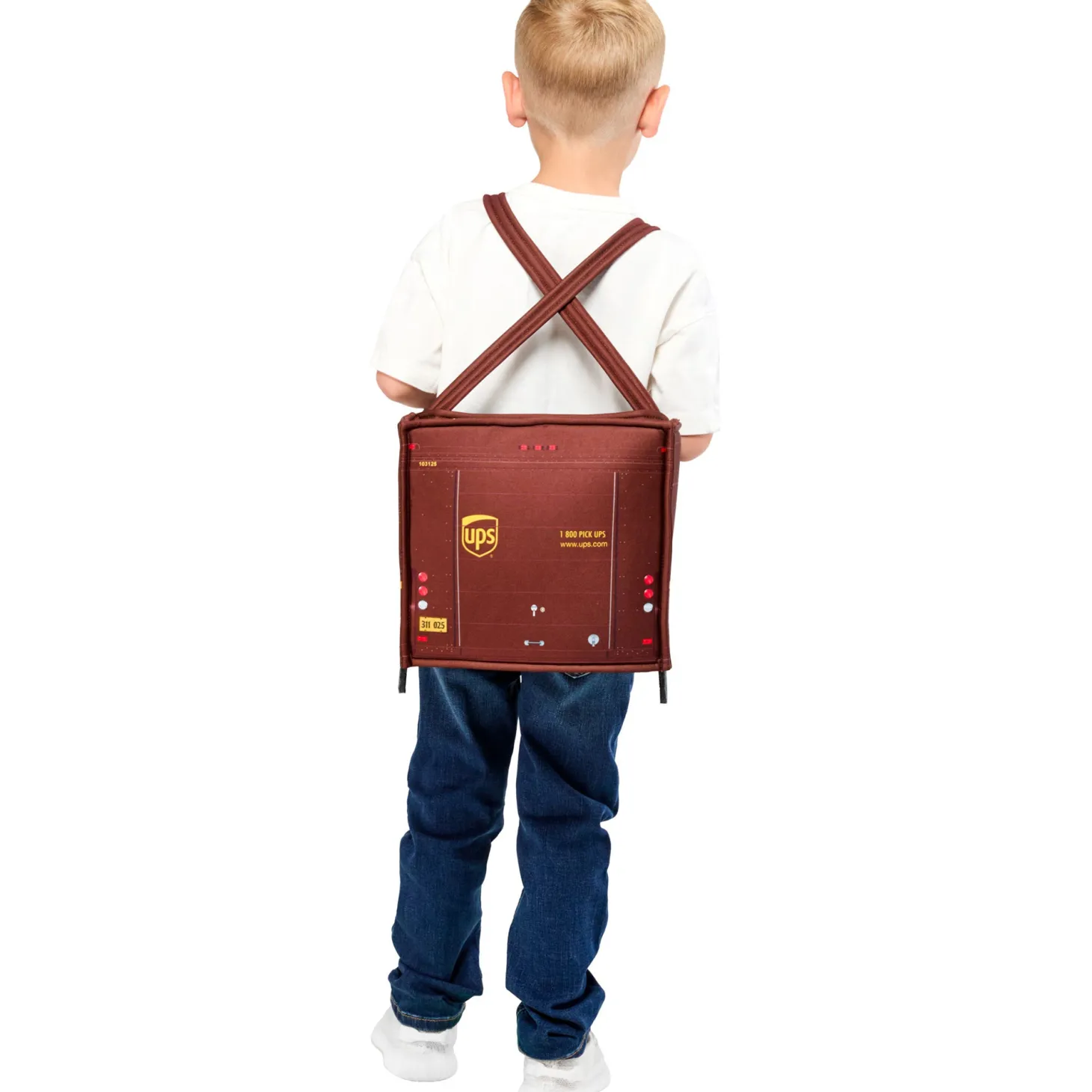 UPS Ride-On Truck Costume for Toddler-