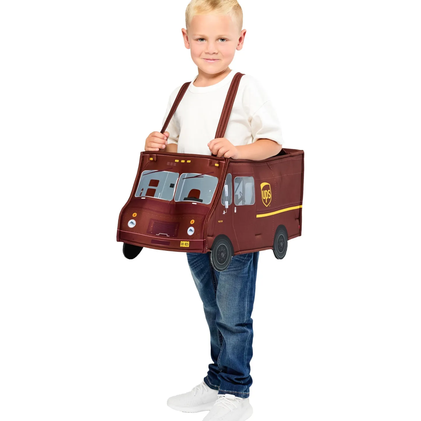 UPS Ride-On Truck Costume for Toddler-